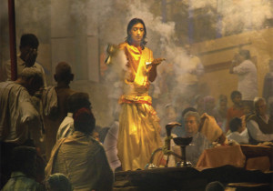 Image Doctor: Hindu Priest in Varanasi, India